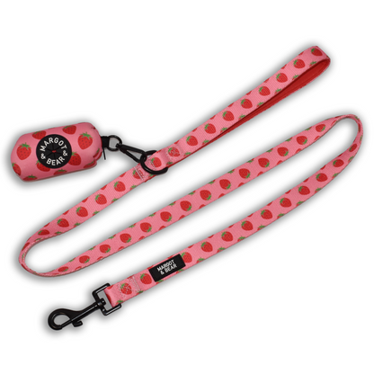 Strawberry Kisses Poop Bag Dispenser | Margot & Bear